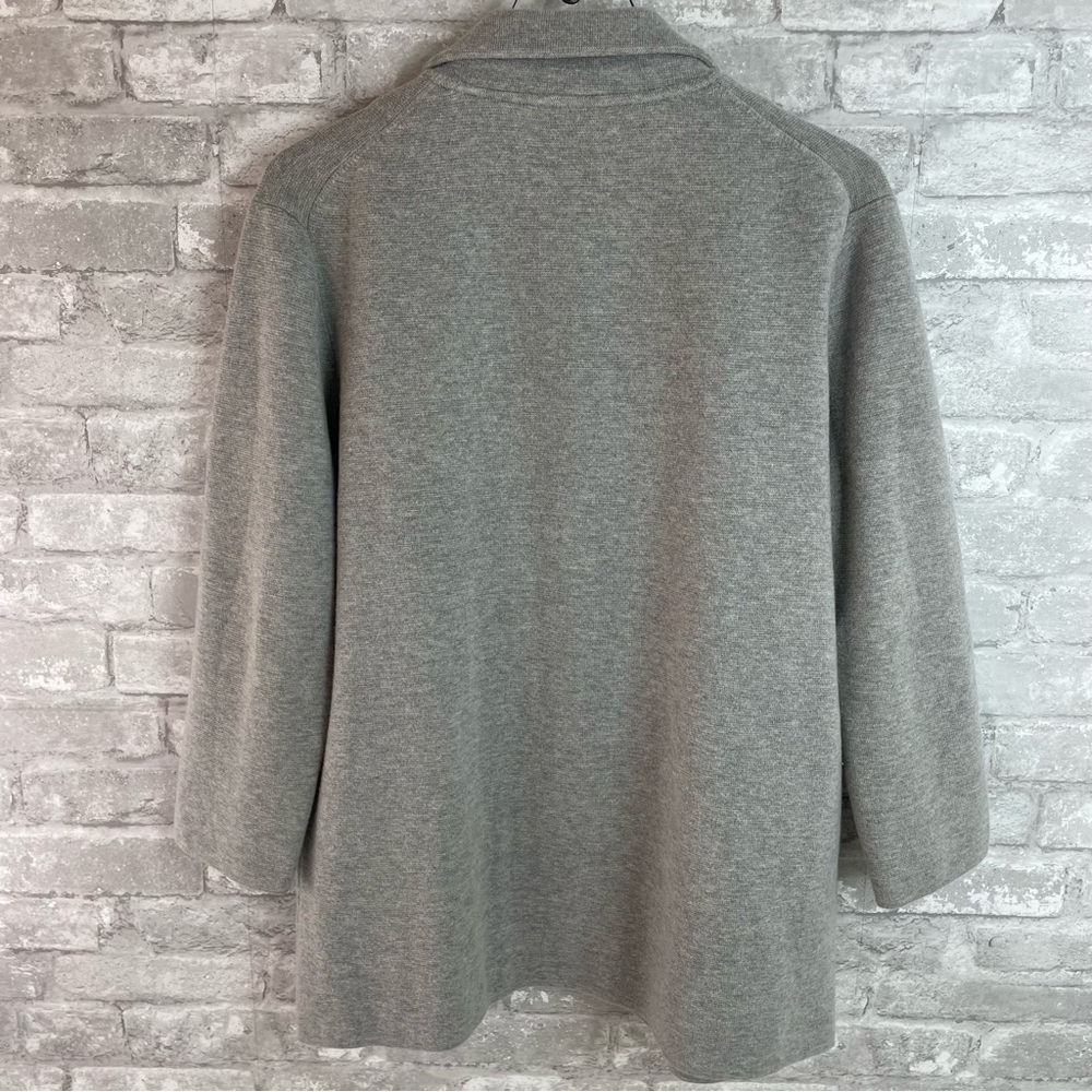 J Crew Sophie Open Front Sweater Blazer Large - Picture 9 of 10